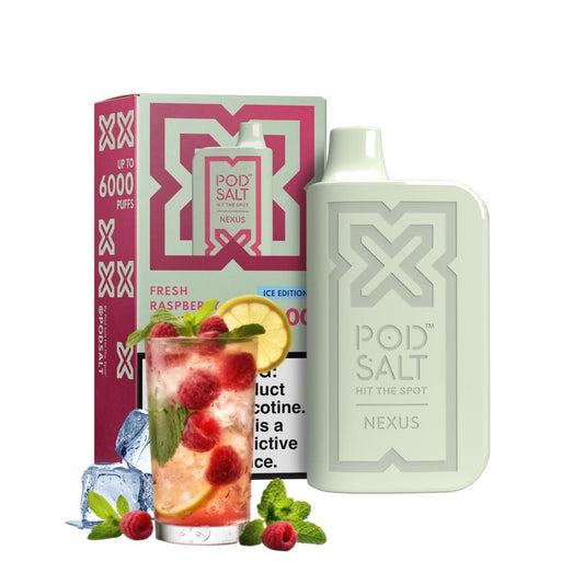 Pod Salt Nexus Fresh Raspberry Mojito 6K Puffs