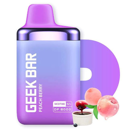 GEEKBAR 8K PUFFS PEACH BERRY 5%