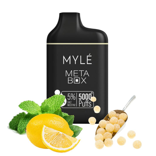 Mylé Meta Box Lemon Mint 5000 Puff 5%