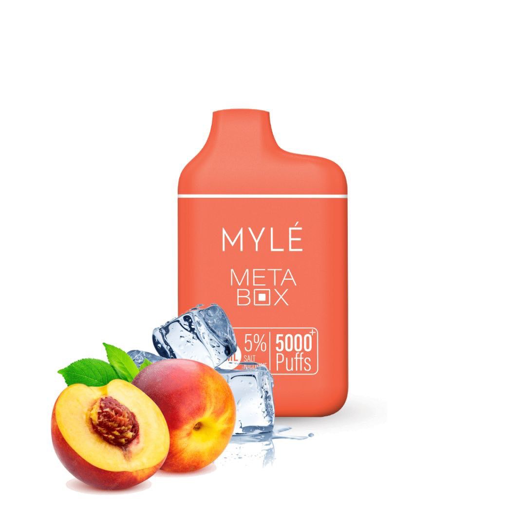 Mylé Meta Box Peach Ice 5000Puff 5%