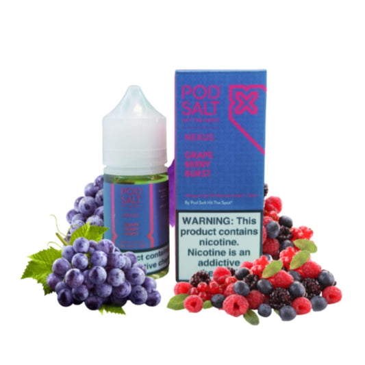 POD SALT NEXUS GRAPE BERRY BURST 30ML