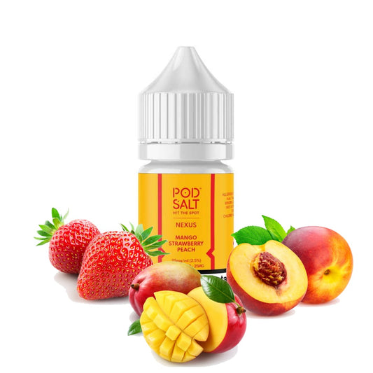 POD SALT NEXUS MANGO STRAWBERRY PEACH 30ML