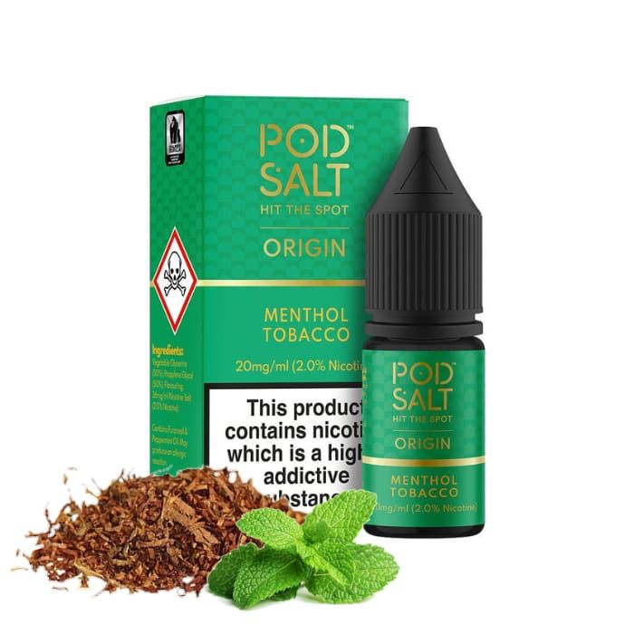 POD SALT ORIGIN MENTHOL TOBACCO 30ML