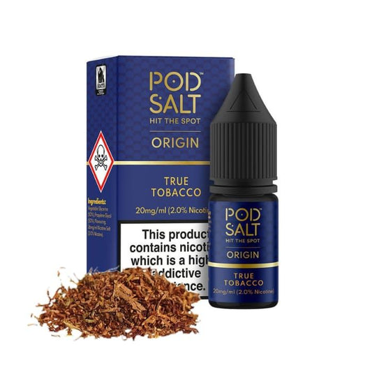 POD SALT ORIGIN TRUE TOBACCO 30ML