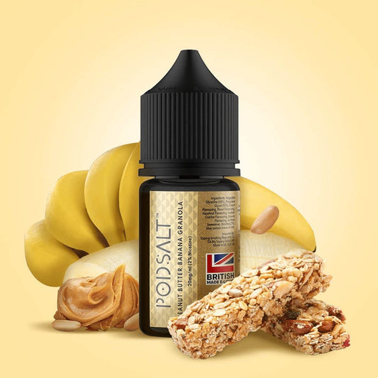 POD SALT FUSION YOGI PEANUT BUTTER BANANA GRANOLA 30ML