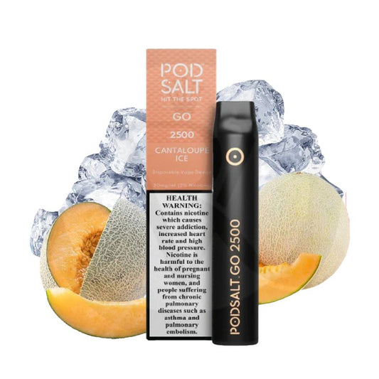 Pod Salt Go Cantaloupe Ice 2500 Puff