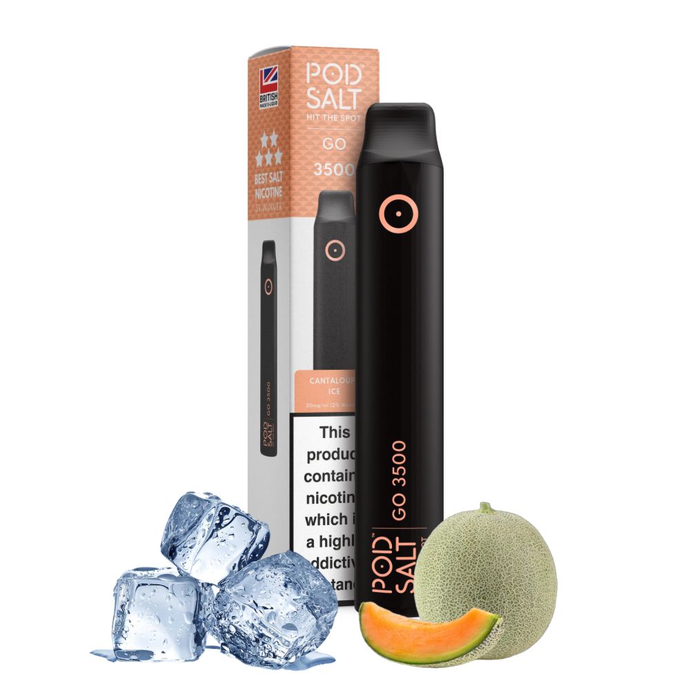 Pod Salt Go Cantaloupe Ice 3500 Puffs