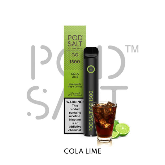 Pod Salt Go Cola Lime 1500 Puff