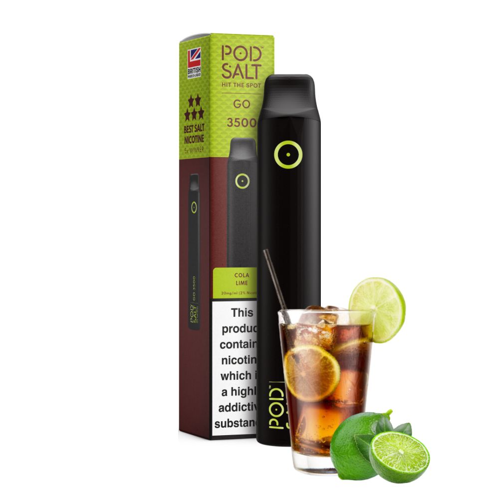 Pod Salt Go Cola Lime 3500 Puffs