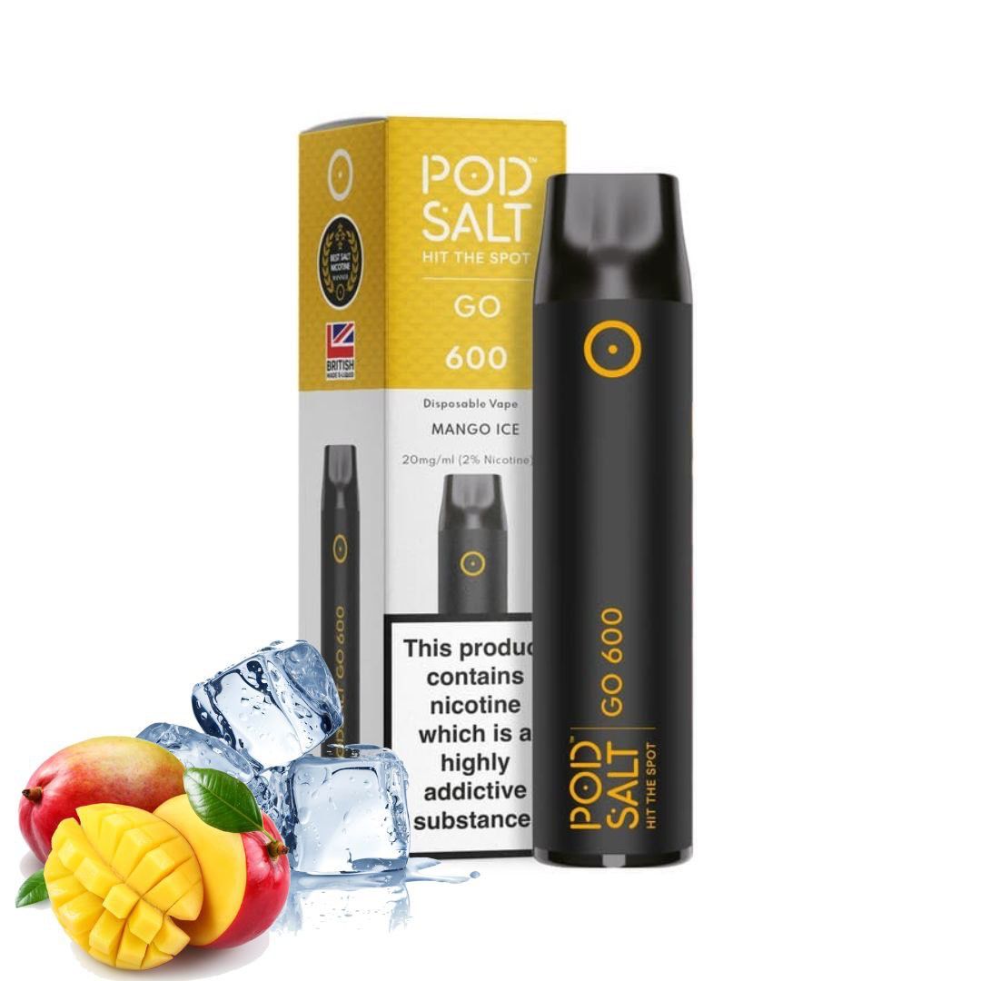 Pod Salt Go Mango Ice 600 Puff 2%