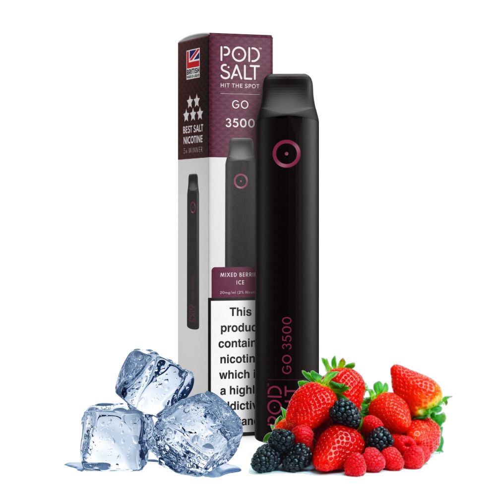 Pod Salt Go Mixed Berries Ice 3500 Puffs