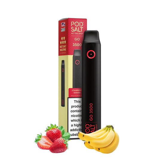 Pod Salt Go Strawberry Banana 3500 Puffs