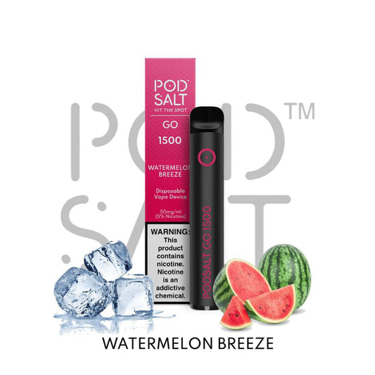 Pod Salt Go Watermelon Breeze 1500 Puff