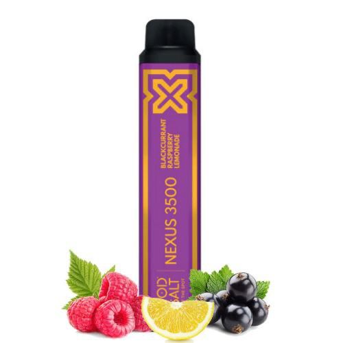 Pod Salt Nexus Blackcurrant Raspberry Lemonade 3500 puff 2%