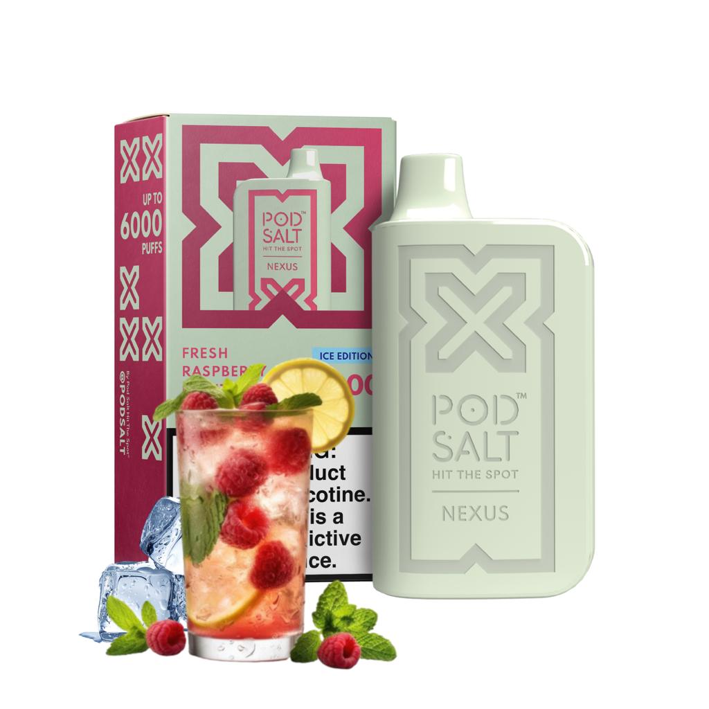 Pod Salt Nexus Fresh Raspberry Mojito 6K Puffs