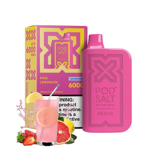 Pod Salt Nexus Pink Lemonade 6K Puffs