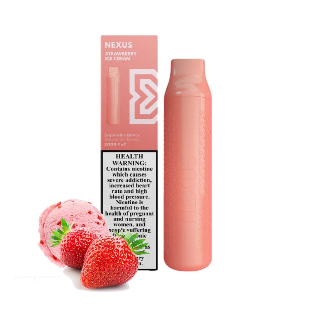 Pod Salt Nexus Strawberry Ice Cream 2000 puff 5%