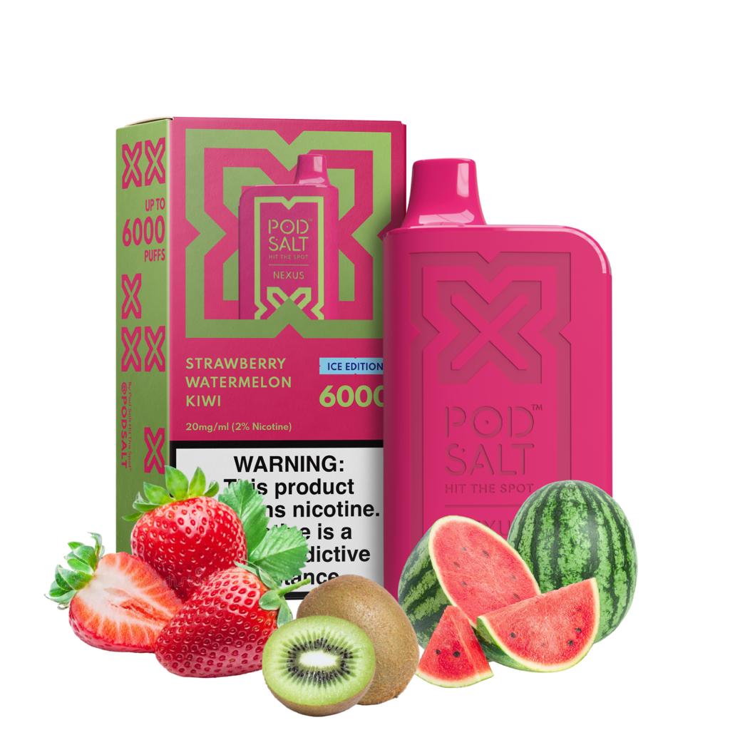 Pod Salt Nexus Strawberry Watermelon Kiwi 6K Puffs