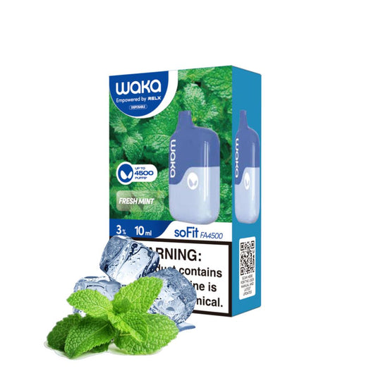 WAKA soFIT FA4500 PUFFS FRESH MINT 5%